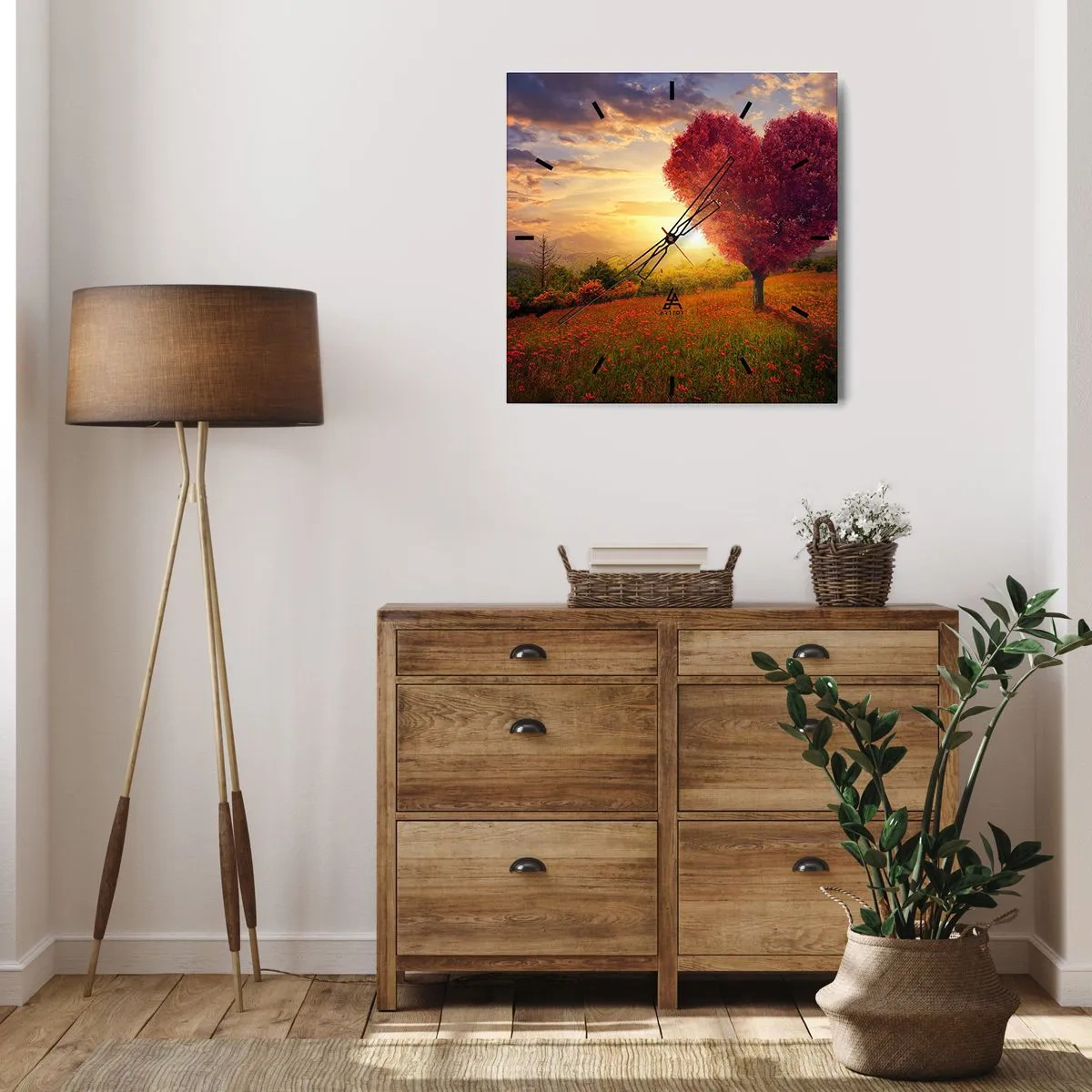 Nástěnné hodiny - Je to dojemné - 40x40 cm