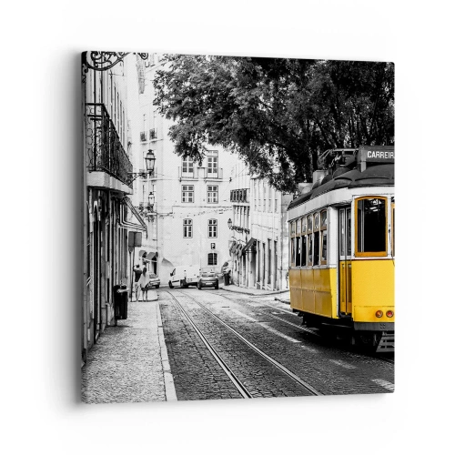 Obraz na plátně - Fado v pozadí - 40x40 cm