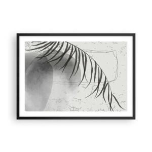 Plakát v černém rámu - Subtilní exotika přírody - 70x50 cm