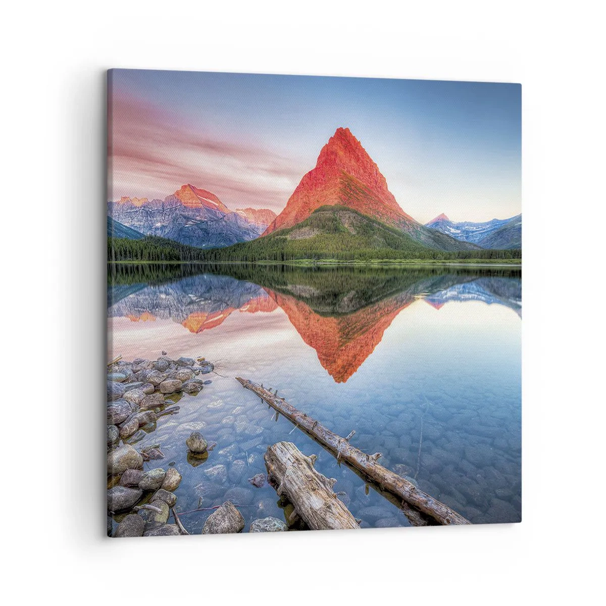 Obraz na plátně - Teplo a chlad - 50x50 cm