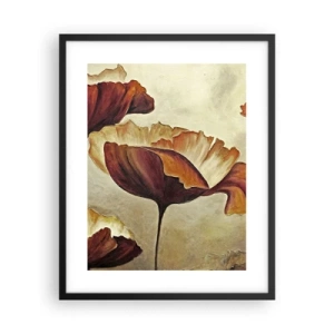 Plakát v černém rámu - Lán louky - 40x50 cm