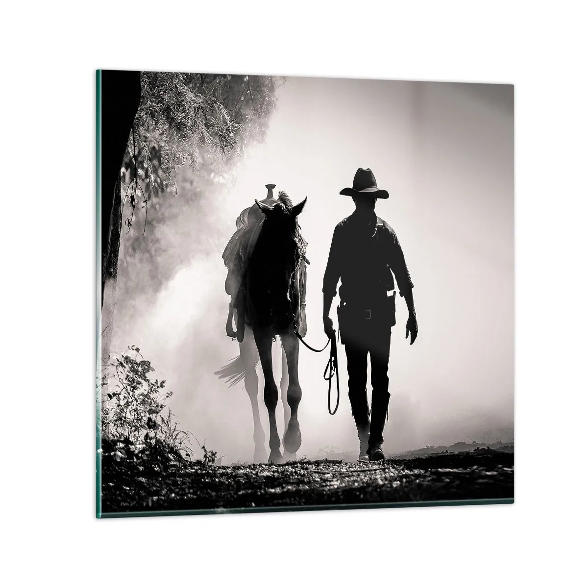 Obraz na skle - Texaské ráno - 60x60 cm