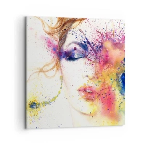 Obraz na plátně - Duhová závrať - 60x60 cm