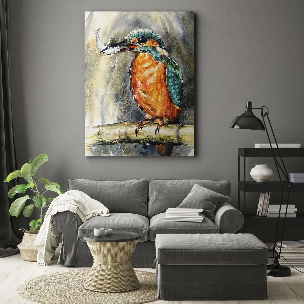 Obraz na plátně - Přírodní zákon - 55x100 cm