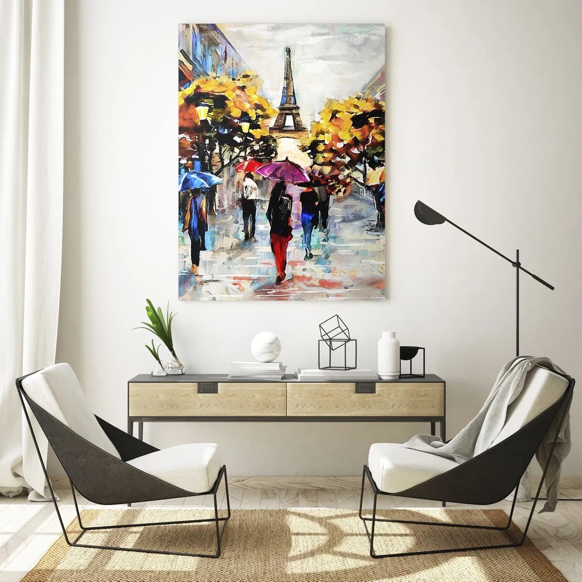 Obraz na skle - Na podzim zvlášť krásný - 50x70 cm