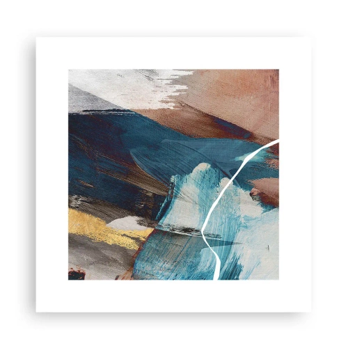 Plakát - Na plno a s energií - 30x30 cm