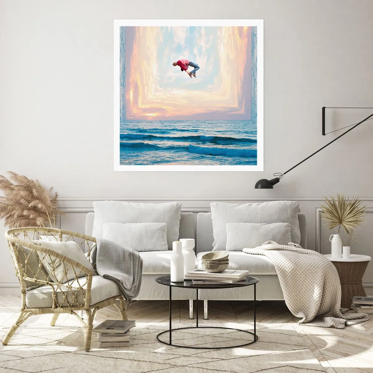 Plakát - Do jiné dimenze - 30x30 cm