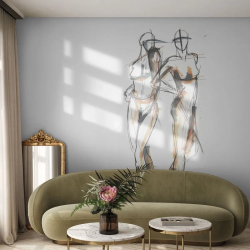 Fototapeta Standard Eco - Studie šarmu - Grafika, Móda, Moderní umění - 400x280 cm