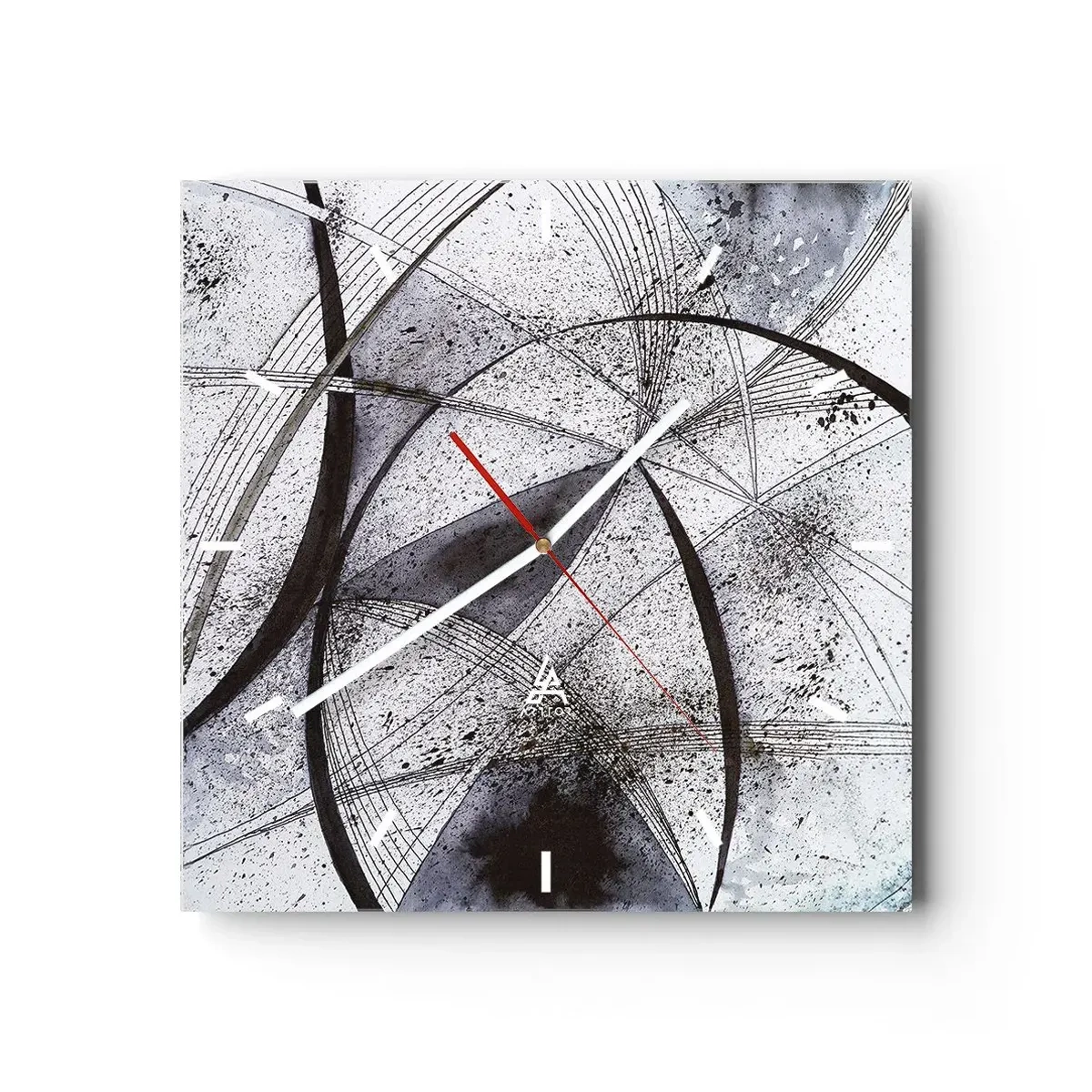 Nástěnné hodiny - Futuristická fantazie - 40x40 cm