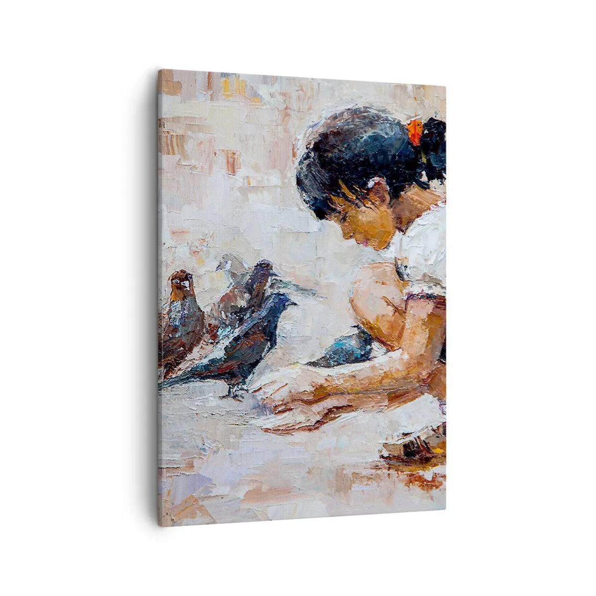 Obraz na plátně - Maličcí a nejmilejší - 50x70 cm
