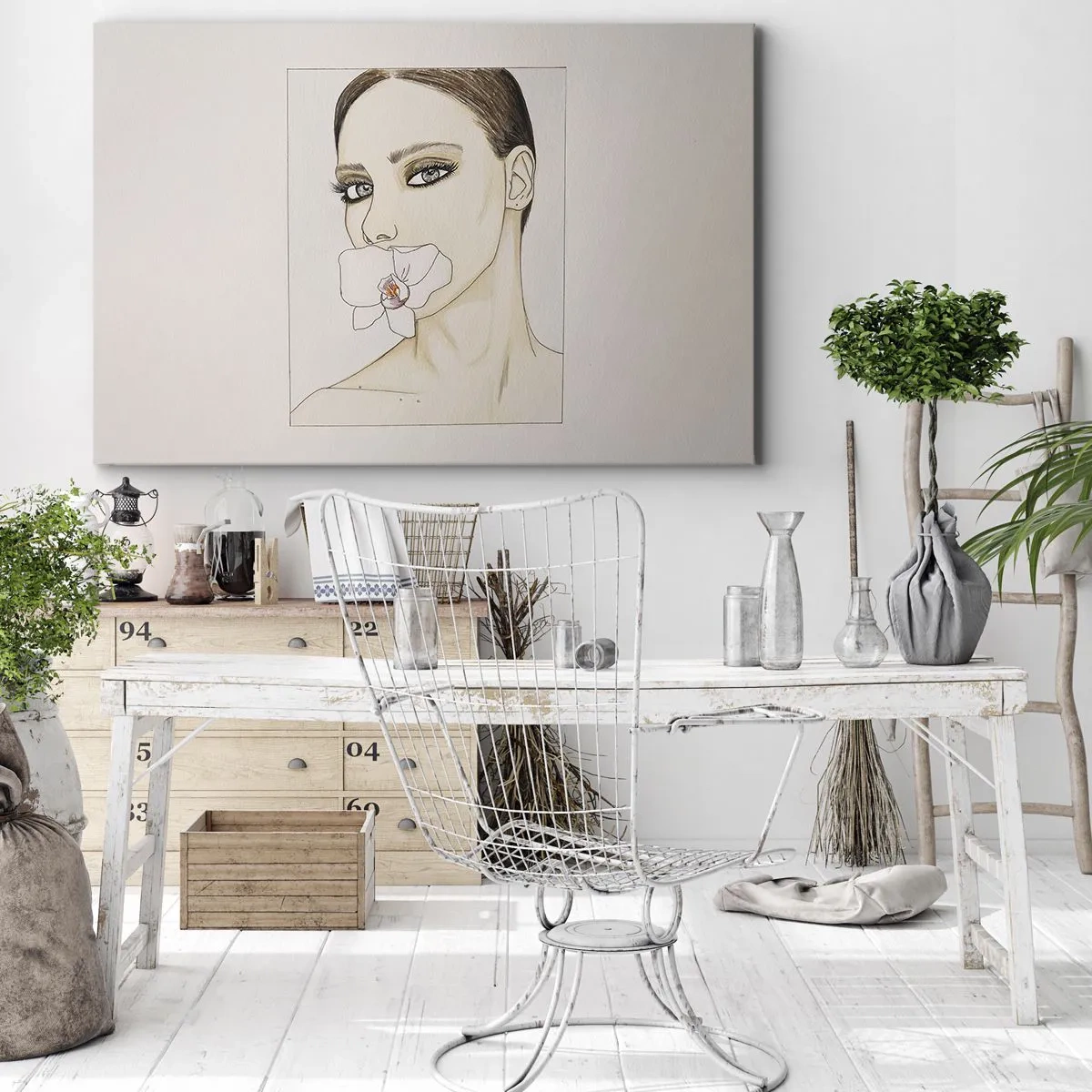 Obraz na plátně - Symbol elegance a krásy - 70x50 cm