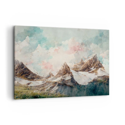 Obraz na plátně - Skalní čepele - 120x80 cm