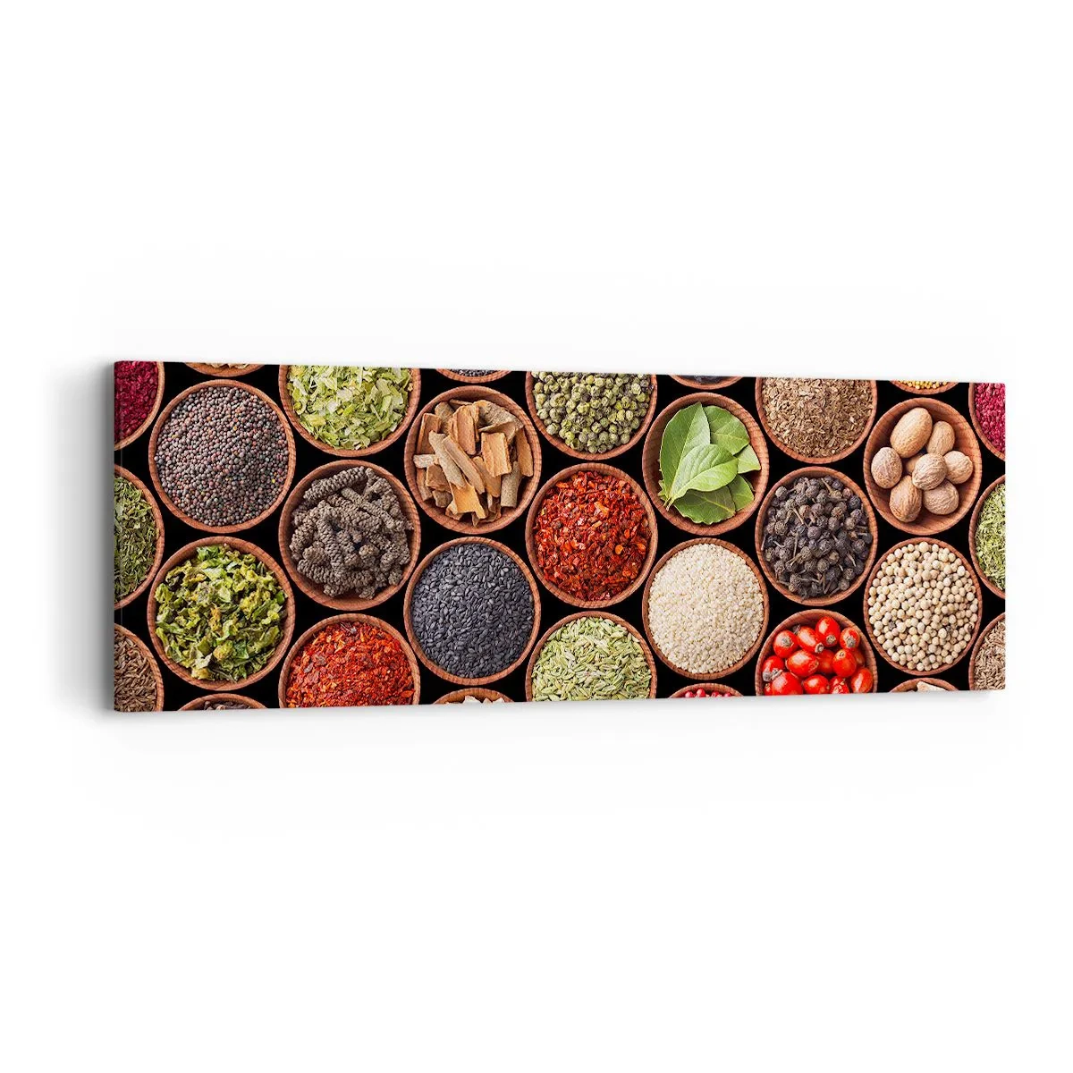 Obraz na plátně - Všechny chutě světa - 90x30 cm