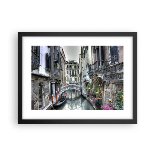 Plakát v černém rámu - Od staletí v tichém zamyšlení - 40x30 cm