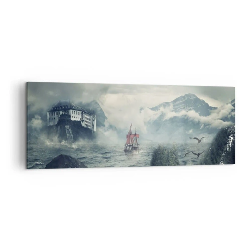 Obraz na plátně - V kouzelných vodách - 140x50 cm