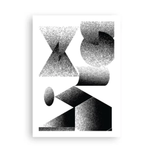 Plakát - Úhly a ovály - 50x70 cm