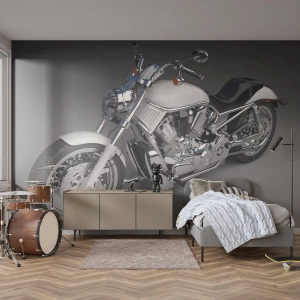 Fototapeta Premium Canvas - Až si chcete kleknout - Automobilový průmysl, Motorka, Cestování - 300x210 cm
