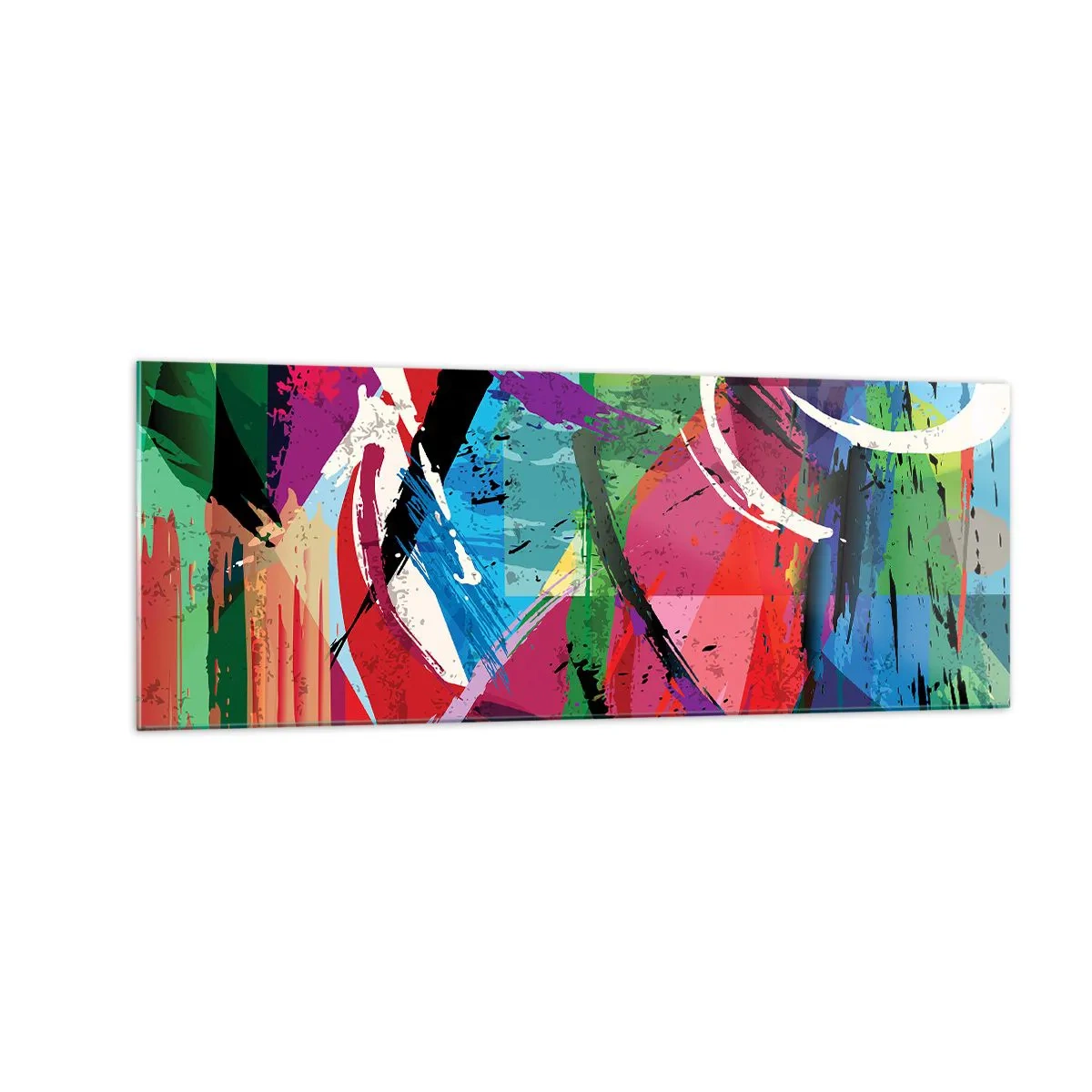 Obraz na skle - Rychle, živě a čile - 140x50 cm