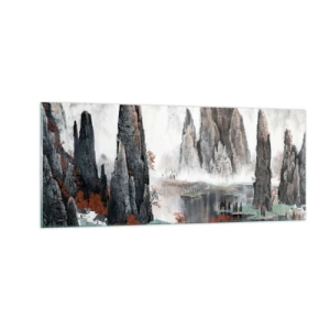 Obraz na skle - Mocní strážci - 100x40 cm