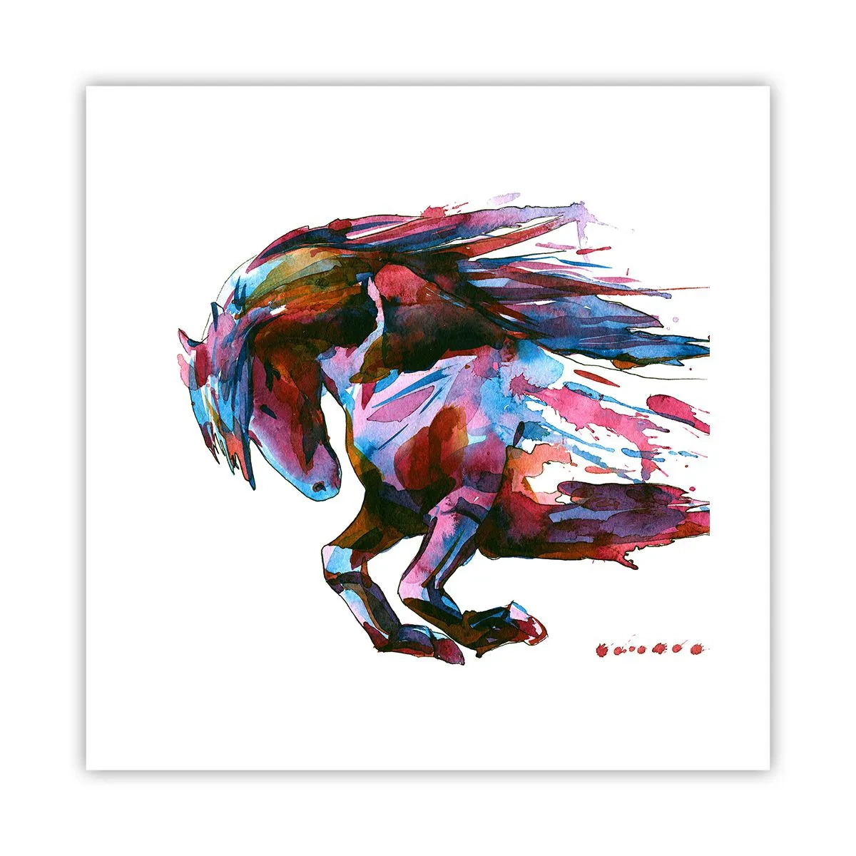 Plakát - U vytržení - 40x40 cm