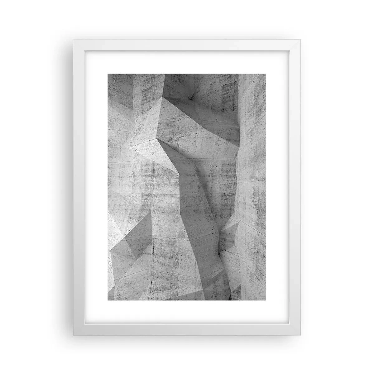 Plakát v bílém rámu - Skutečná výzva - 30x40 cm