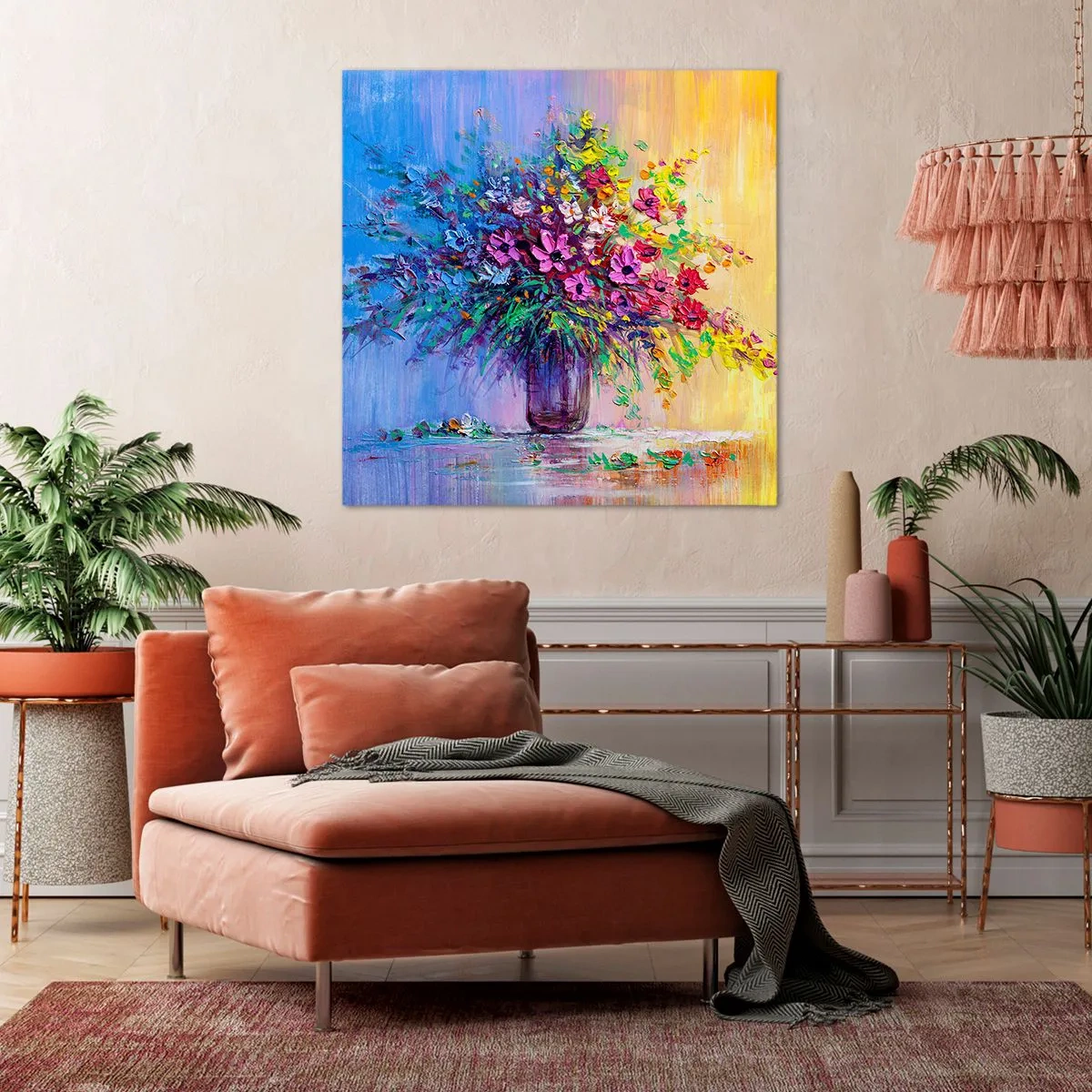 Obraz na plátně - Dar letní louky - 70x70 cm