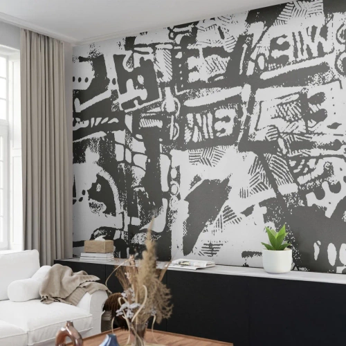 Fototapeta Samolepicí Deluxe Sticker - Pořádek nebo chaos? - Abstrakce, Grafika, Kus - 250x175 cm