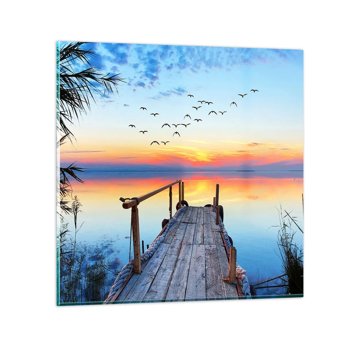 Obraz na skle - Je čas vrátit se… - 70x70 cm