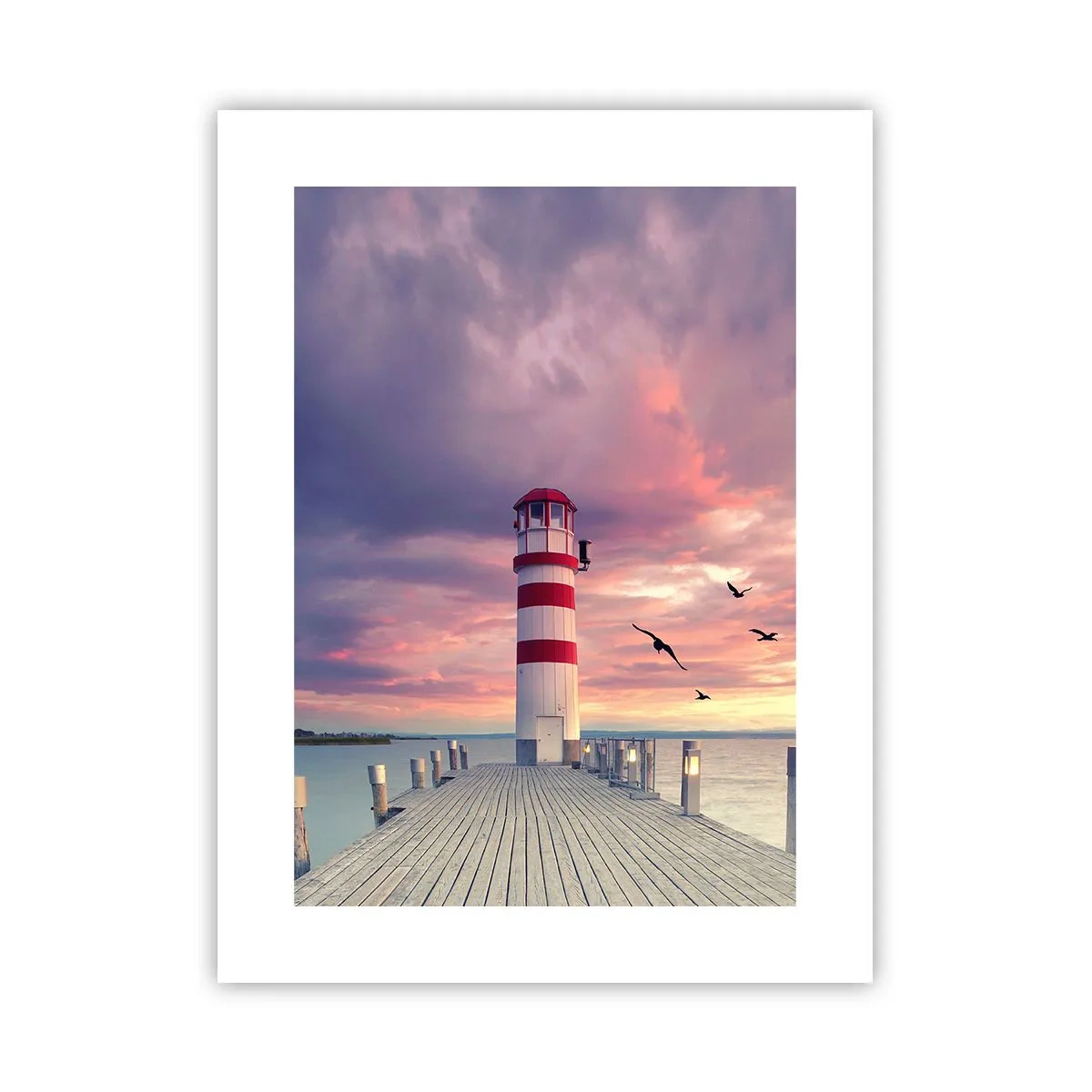 Plakát - Čas jít do přístavu - 30x40 cm