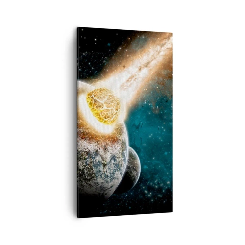 Obraz na plátně - Zničení nebo narození? - 45x80 cm