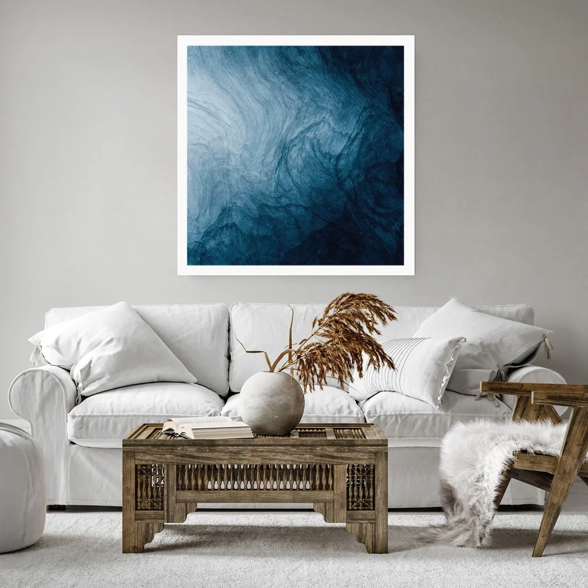 Plakát - Sáhnout do hlubin - 60x60 cm