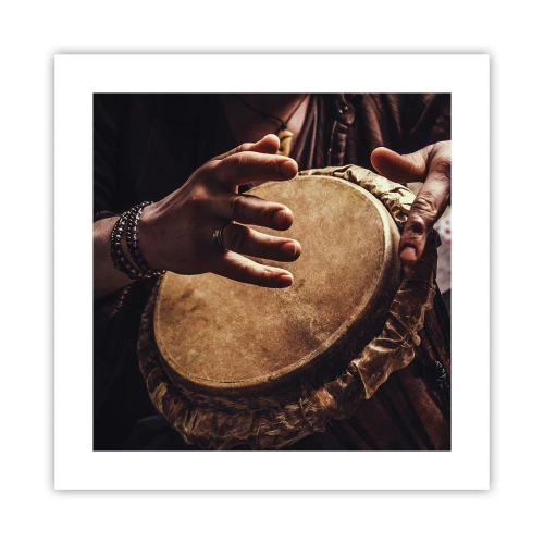 Plakát - V rytmu srdce - 40x40 cm