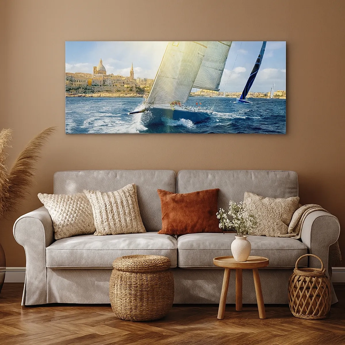 Obraz na plátně - Čas odjet z města - 30x30 cm