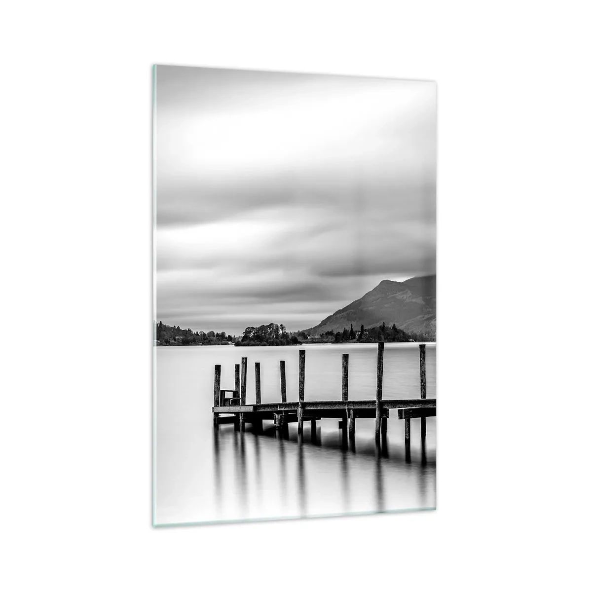 Obraz na skle - Jemnost a síla - 70x100 cm