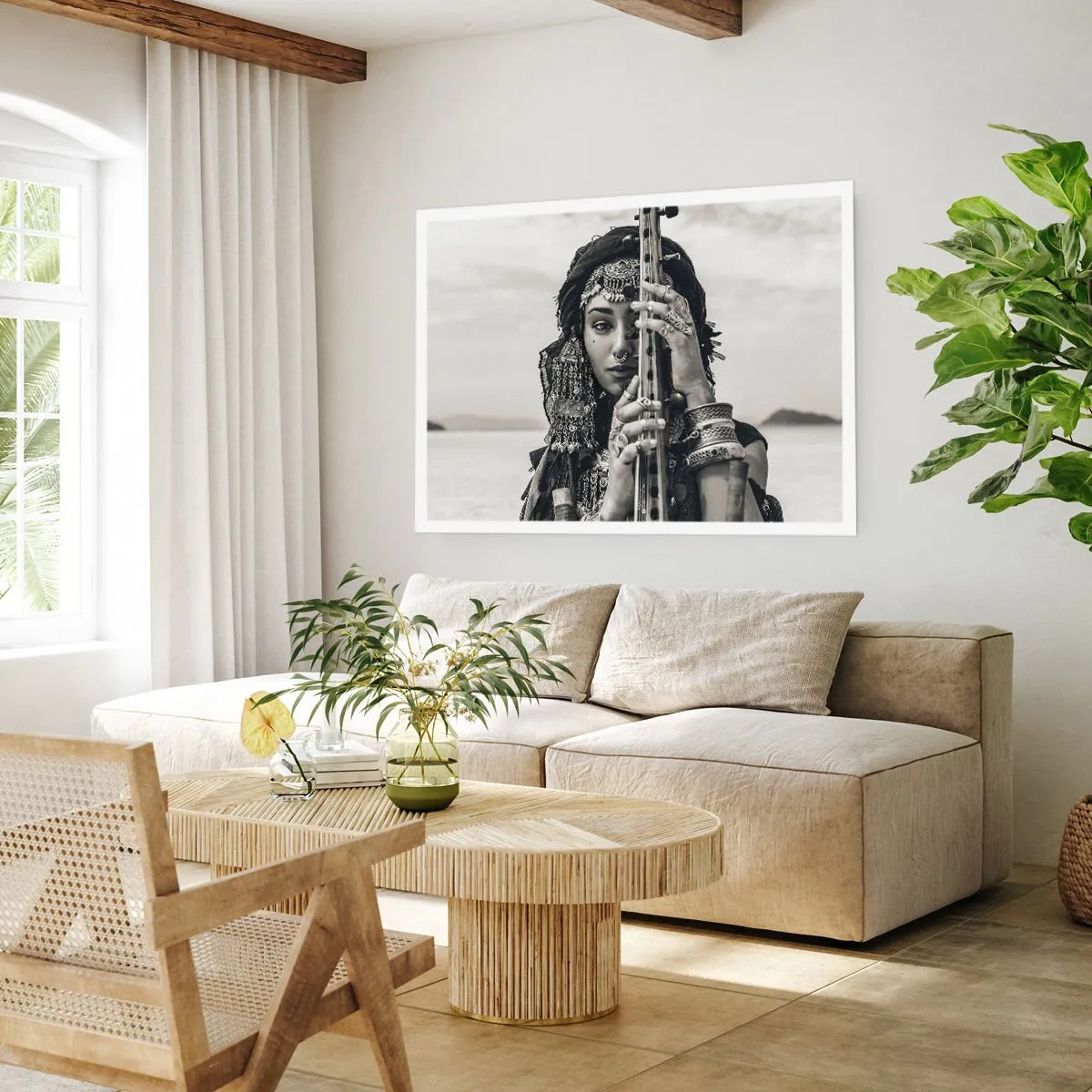 Plakát - Samotná hudba orientu - 70x50 cm