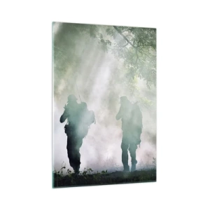 Obraz na skle - Jeden za všechny… - 50x70 cm