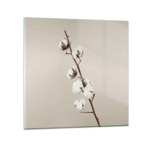 Obraz na skle - U zdroje měkkosti - 30x30 cm