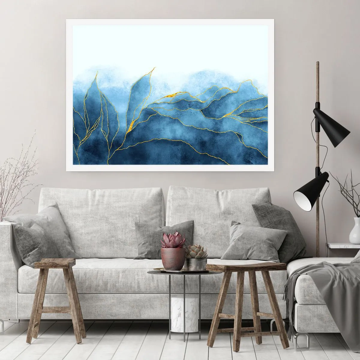 Plakát - Blankyt ve zlatě - 50x40 cm