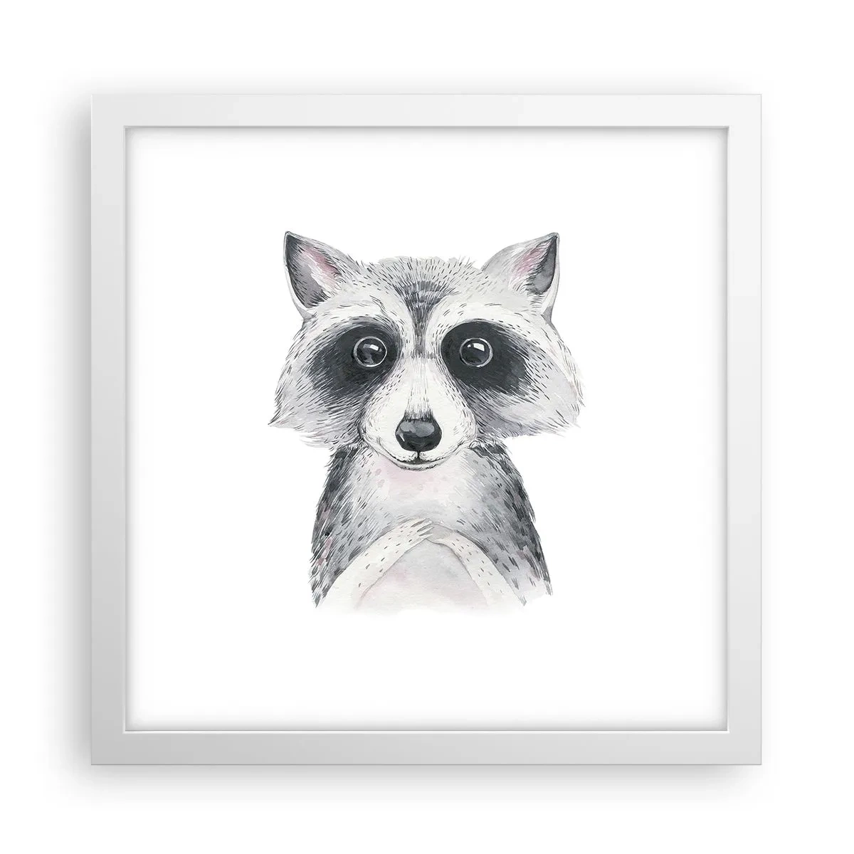 Plakát v bílém rámu - Chvíle dojetí - 30x30 cm