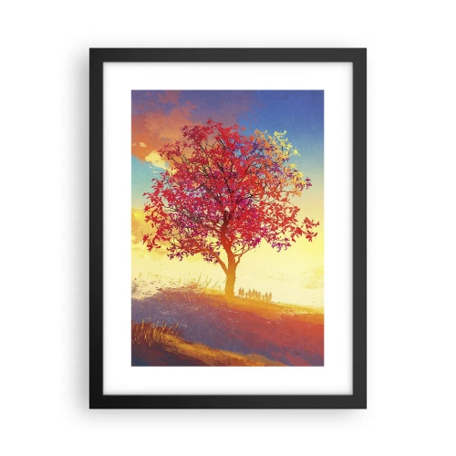 Plakát v černém rámu - Poutník u cíle - 30x40 cm