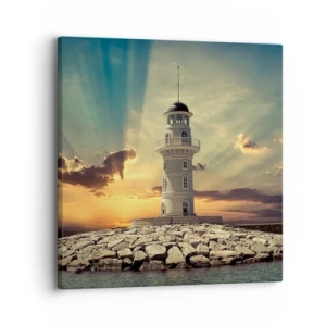 Obraz na plátně - Světlo - Dobro - Krása - 30x30 cm