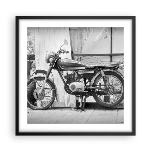 Plakát v černém rámu - Klasika nade vše - 50x50 cm