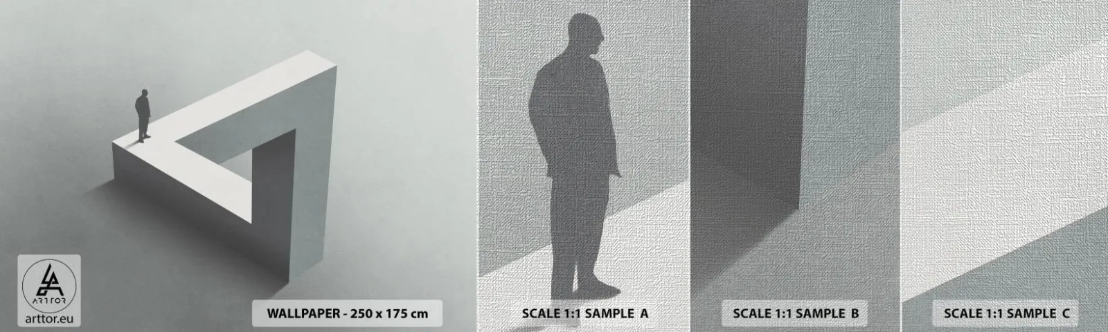 Vzor Fototapety Premium Canvas - A přece je to možné - podnikání, Průmyslový, Moderní - 100x30 cm