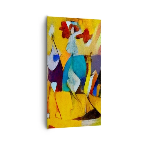 Obraz na plátně - Slunce - život - radost - 65x120 cm