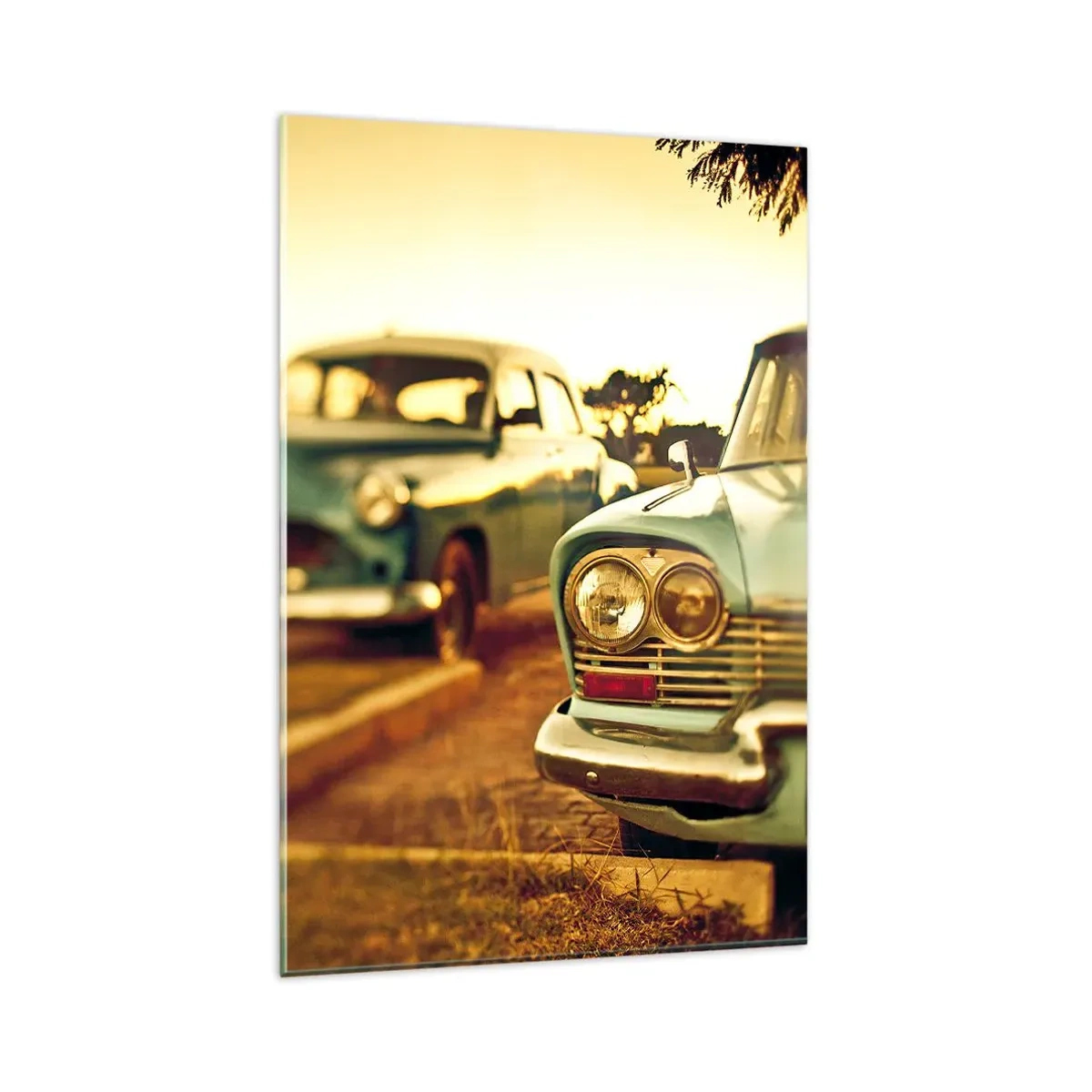 Obraz na skle - Počkáme, uvidíme - 80x120 cm