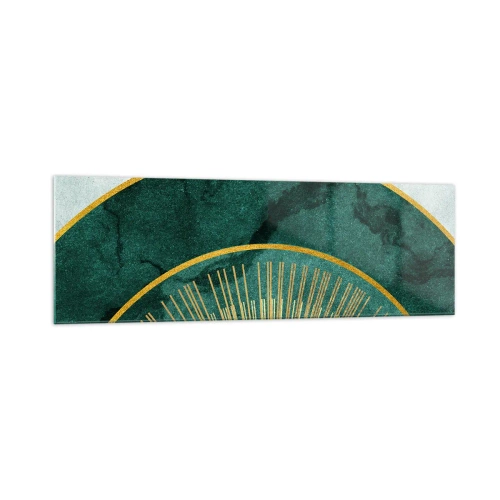 Obraz na skle - Jiná sluneční soustava - 160x50 cm