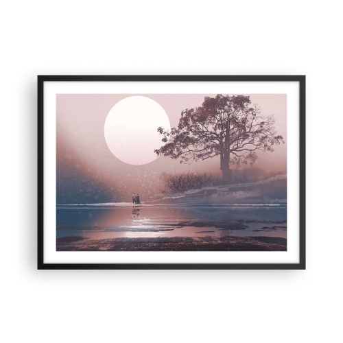Plakát v černém rámu - Noční zázraky - 70x50 cm