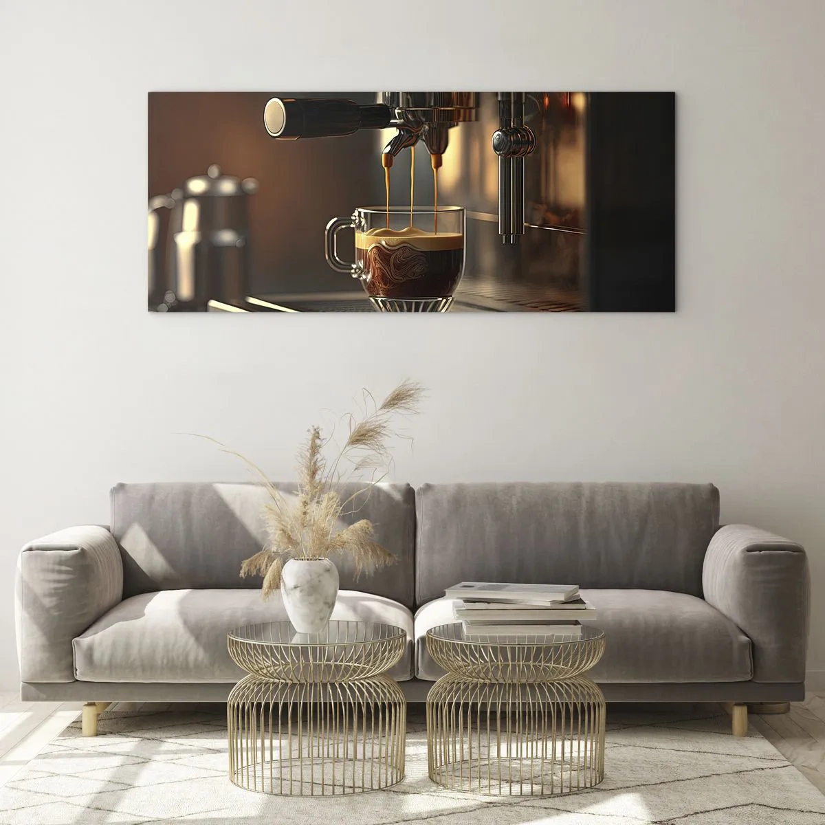 Obraz na skle - Smyslná směs - 100x40 cm