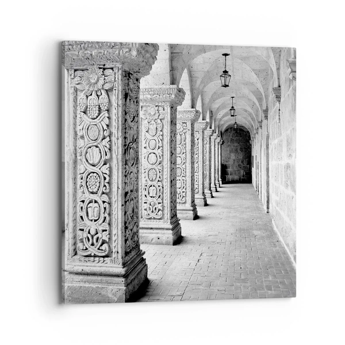 Obraz na plátně - Kam...? - 70x70 cm