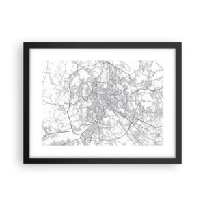 Plakát v černém rámu - Římský kruh - 40x30 cm